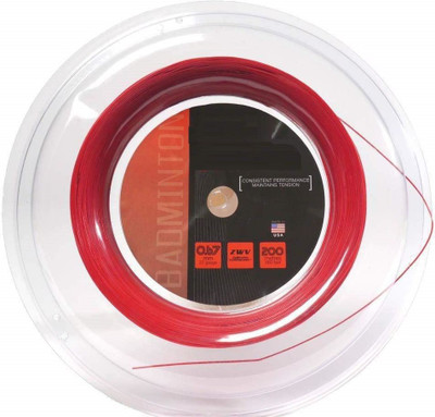 

QUINERGYS ® BG95 0.69mm Diameter Professional Badminton strings for Badminton Racket - Red 0.69 Badminton String - 10 m(Red)