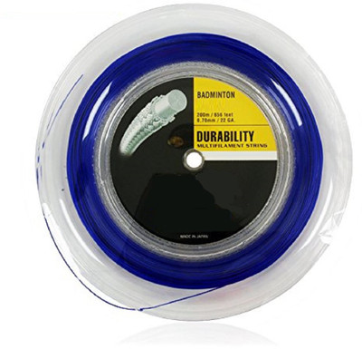 

QUINERGYS ® BG95 0.69mm Diameter Professional Badminton strings for Badminton Racket - Blue 0.69 Badminton String - 10 m(Blue)