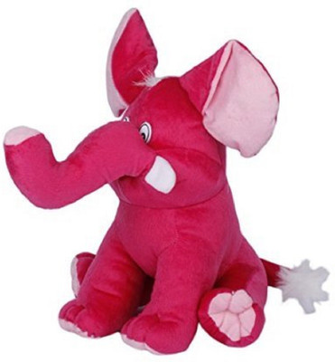 

Misheema Creations pink Baby Elephant - 30 cm(Multicolor)