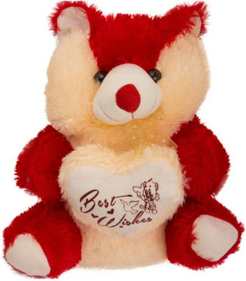 

HOMOKART red & cream cute teddy bear - 22 inch(Red)
