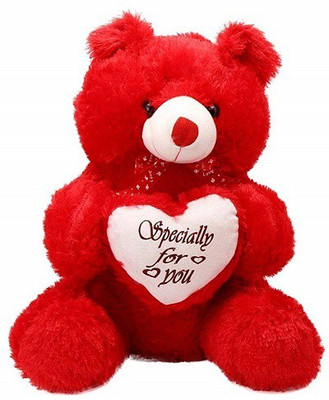 

ZOONIO Red { Specially For You } Teddy bear 45 cm - 55 cm(Multicolor)