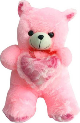 

HOMOKART Very Cute Pink Heart Teddy Bear - 24 inch(Pink)