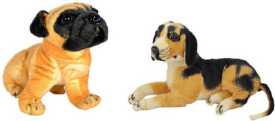 

HOMOKART Comboo Of Black Dog And Hatch Dog - 20 inch(Black)