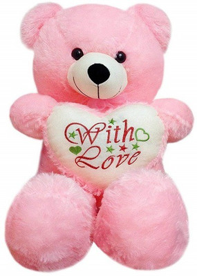 

ZOONIO Cute Pink Color teddy bear 70 Cm - 70 cm(Black)