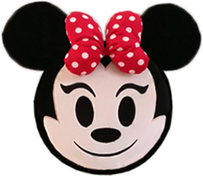 

Disney Smiling Minnie Emoji Face Plush 35 cm - 35 cm(Multicolor)