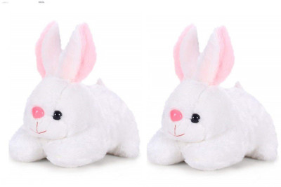 

ART TOY Rabbit Soft Toy Pack Of 2 - 26 cm(White)