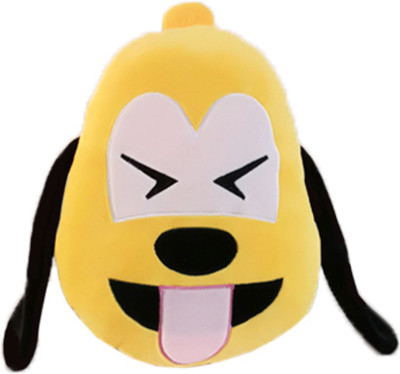 

Disney Tongue Out Pluto with Tightly Closed Eyes Emoji Face Plush 35 cm - 35 cm(Multicolor)