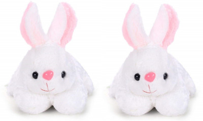 

V Teddy Rabbit Soft Toy Pack Of 2 - 28 cm(White)