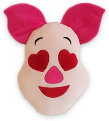 

Disney Piglet in Love Emoji Face Plush 35 cm - 35 cm(Multicolor)