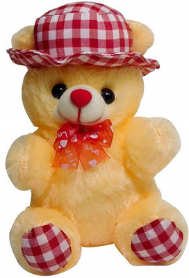ZOONIO Cream color teddy bear 45 cm - 45 cm(Black)