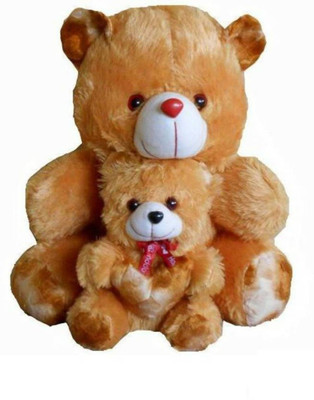 

HOMOKART Brown Mother And Baby Teddy Bear - 24 inch(Brown)