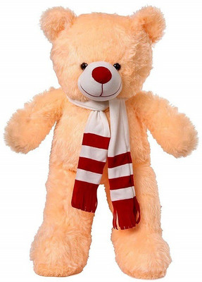 

ZOONIO Cream Color teddy Bear 80 Cm - 80 cm(Black)