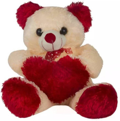 

HOMOKART Red Teddy Bear - 27 inch(Beige)