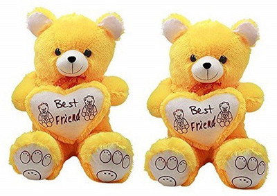 

ZYUMA Yellow Teddy bears By one Get One Offer .( 70 cm ) - 70 cm(Black)
