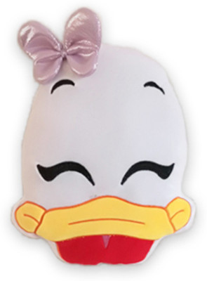 Disney Daisy Laughing Emoji Face Plush 35 cm - 35 cm(Multicolor)