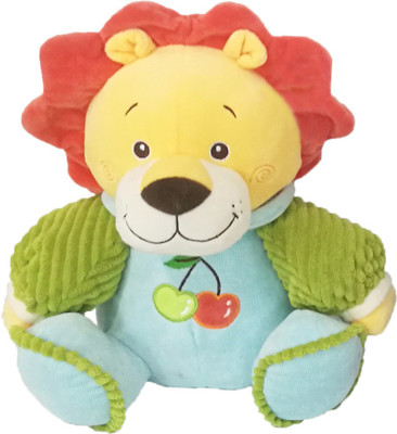 

My Baby Excels Lion Plush with embroidered Sweater Light Blue 32cm - 32 cm(Blue)