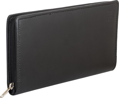 

Shubheksha Premium Black Travel Document Holder / Cheque Book Pouch with Cheque Pad(Black)