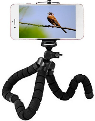 

LIFEMUSIC Camera Tripod,Lightweight Portable Phone Tripod Flexible Tripod Compatible with All Kinds of Smartphones/Camera/Action Camera (Multicolor) Tripod(Multicolor, Supports Up to 1000)