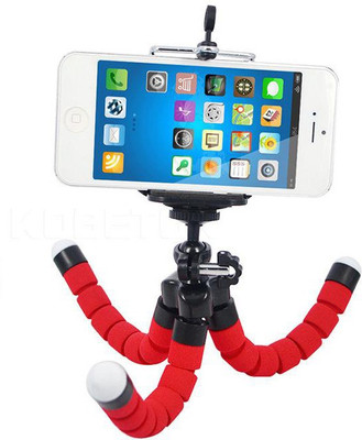 

Blue Birds Mini Flexible Sponge Octopus Tripod Portable Phone Camera Holder Bracket Tripod(Multicolor, Supports Up to 1000)