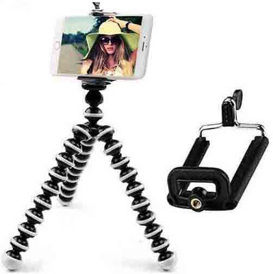 

BJORK OCTOPUS MOBILE STAND/HOLDER W65 Lightweight Flexible Gorillapod Tripod MOBILE STAND/CAMERA STAND With Mobile Attachment For DSLR, Action Cameras , Digital Cameras & Smartphones Tripod, Tripod Kit(Multicolor, Supports Up to 3.5)