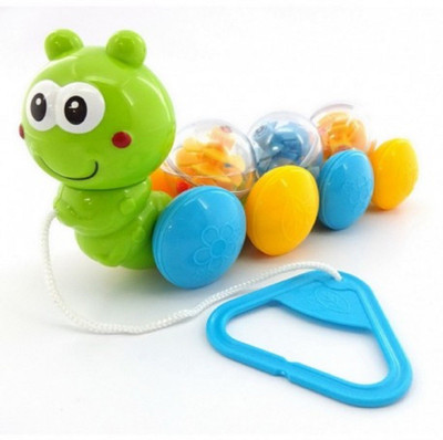 

Tako bell Funny Drag-Draw Pull Along Worm Toy(Multicolor)