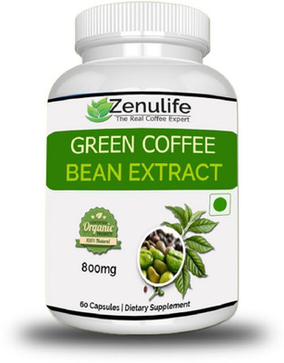 

Zenulife Pure and Natural Green Coffee Bean Extract Capsules Weight Loss (60 Capsules)(60 No)