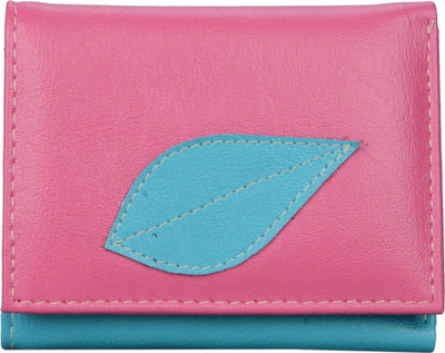 

LEATHERSTILE Women Pink Artificial Leather Wallet(5 Card Slots)