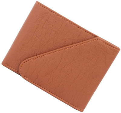 

Beautylife Men Casual Tan Artificial Leather Wallet(5 Card Slots)