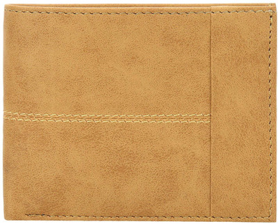 

Lofster Men Casual Tan Artificial Leather Wallet(7 Card Slots), Brown