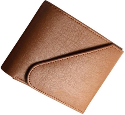 

Quetzal Men Casual Brown Artificial Leather Wallet(5 Card Slots), Tan