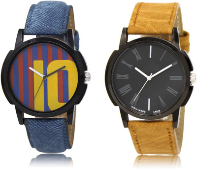 

Frolik LOEM 10-19 Stylist Design Formal Collection Blue And Brown Color Men And Kids Watch - For Boys