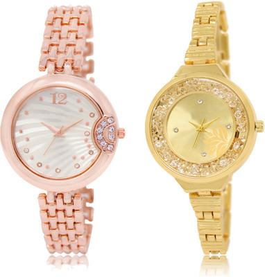 

Theicon : Beautiful Gilrs Combo 0228-0224 Watch - For Girls
