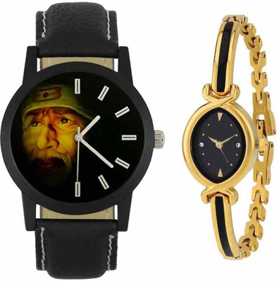 

SPLAZOS Combo Presenting the Leather Strap And Formal Design For Men And Women-136 Watch - For Boys & Girls