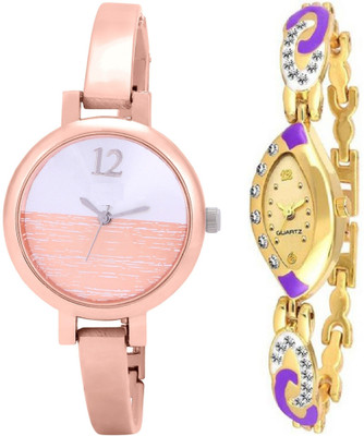 

iDIVAS 8186-Girls Exclusive (Casual+PartyWear+Formal) Designer Combo Watch - For Girls