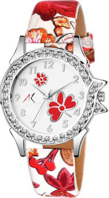 

AK RICH stylish Bluish Women Italian~Fashion Dial PINK Artistic Design WATCH AK1910 Watch - For Girls