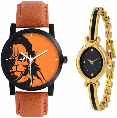 

SPLAZOS Combo Presenting the Leather Strap And Formal Design For Men And Women-52 Watch - For Boys & Girls