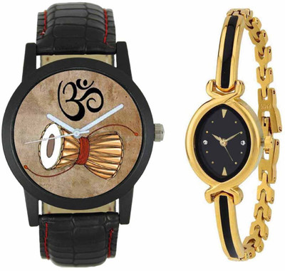 

SPLAZOS Combo Presenting the Leather Strap And Formal Design For Men And Women-66 Watch - For Boys & Girls