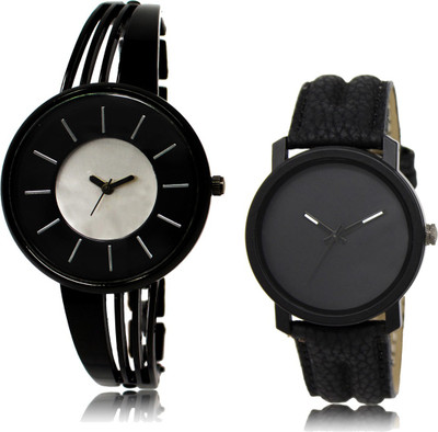 

Theicon New Stylish Black Combo Watch LR-0211-021 Watch - For Girls