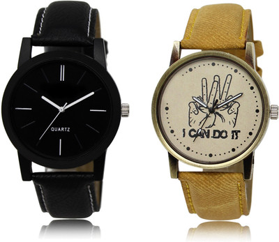 

Frolik LOEM 05-30 Stylist Design Formal Collection Black And Yellow Color Men And Kids Watch - For Boys