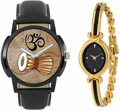 

SPLAZOS Combo Presenting the Leather Strap And Formal Design For Men And Women-65 Watch - For Boys & Girls