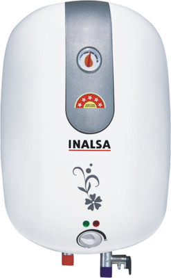 

Inalsa 10 L Storage Water Geyser(White, Grey, PSG 10 GL16), Grey;white