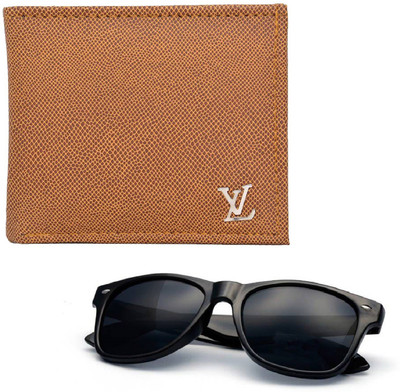 

Peacock Mundkar Wallet, Wayfarer Combo(Tan, Black)