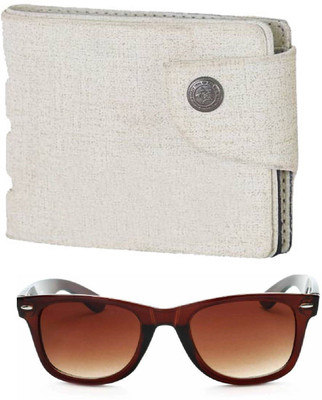 

FERRET Wallet, Wayfarer Combo(Brown, White)