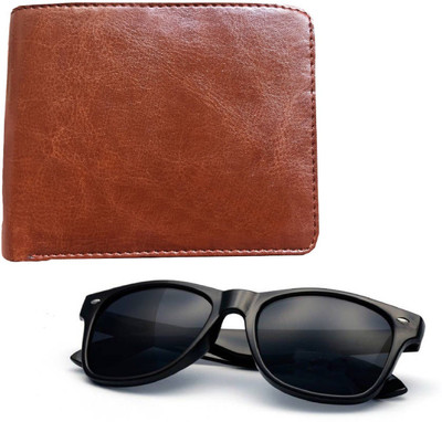 

Peacock Mundkar Wallet, Wayfarer Combo(Black, Brown)