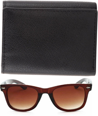 

Peacock Mundkar Wallet, Wayfarer Combo(Black, Brown)