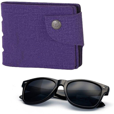 

Peacock Mundkar Wallet, Wayfarer Combo(Black, Blue)