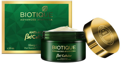 

Biotique Bxl Cellular Anti-Age Nourishing Sleep Cream-50 gm(50 g)