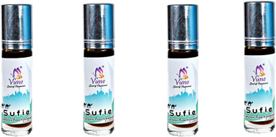 

Vune Roll on Sufie 6 ml (pack of 4) Floral Attar(Fruity)
