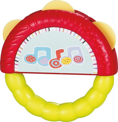 

Baybee Mini Tambourine Slide Rattle Rattle(Red)