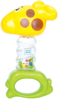 

MeeMee Cheerful Rattle Toy (Green/Yellow) Rattle(Multicolor)